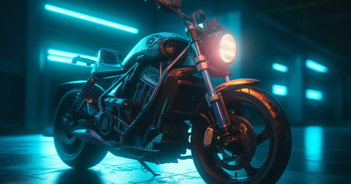 kit d'éclairage moto